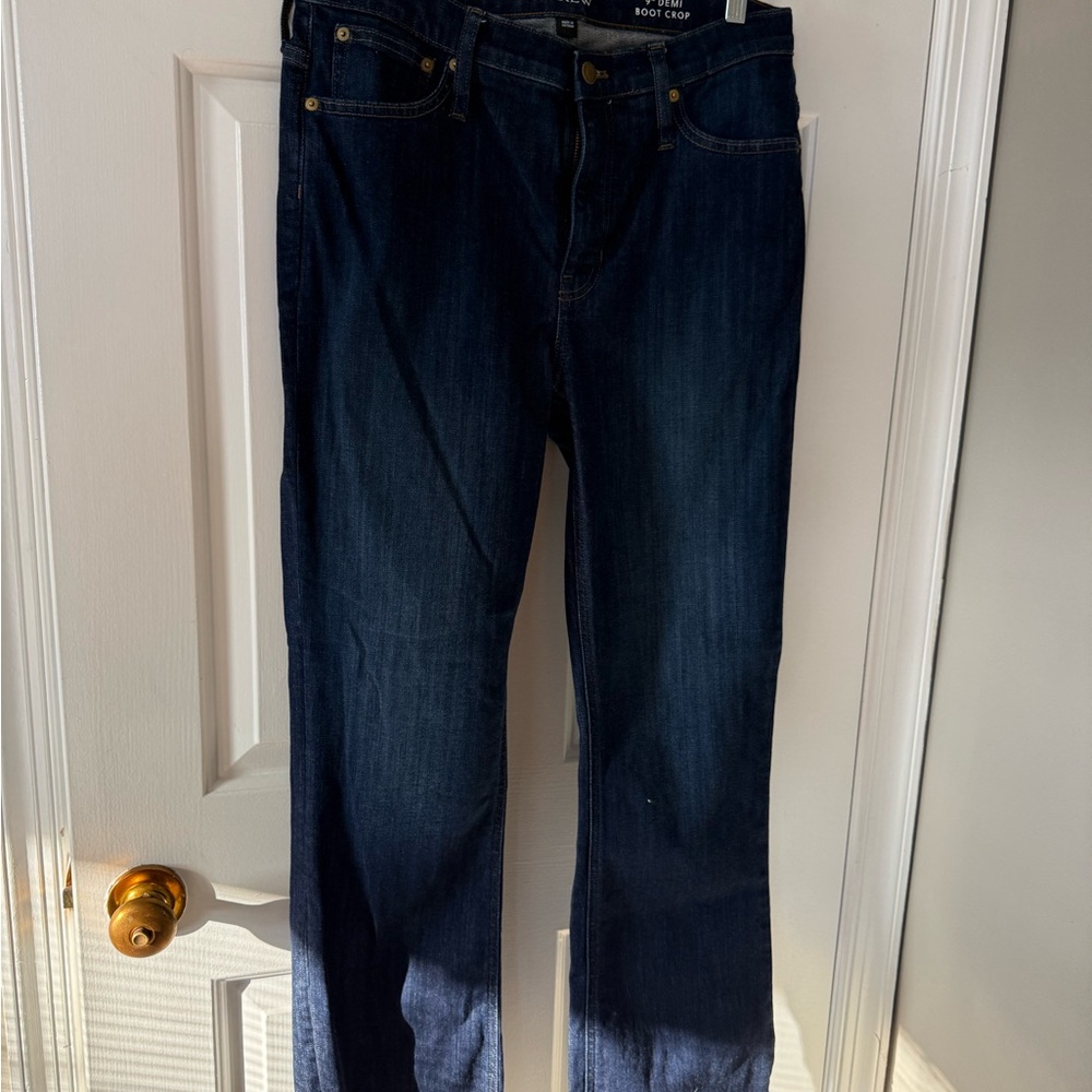 J. Crew Indigo Cropped Jeans